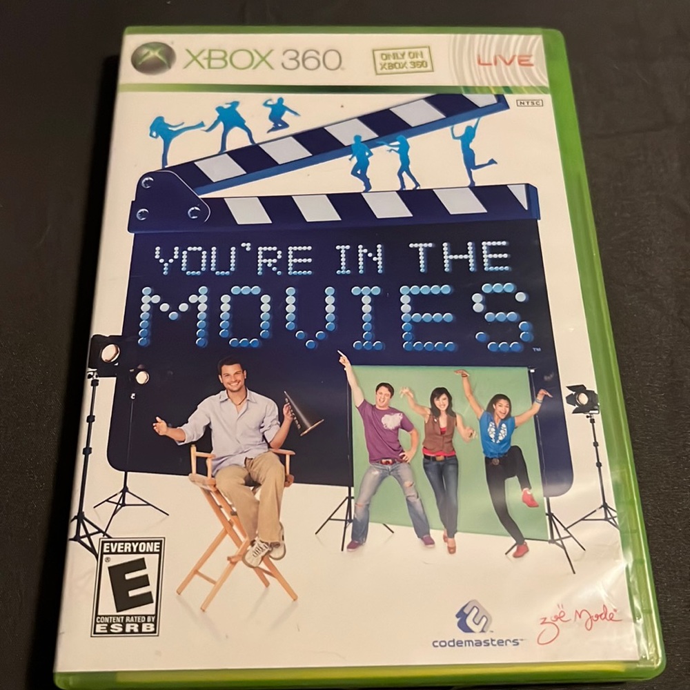 You’re in the movies game